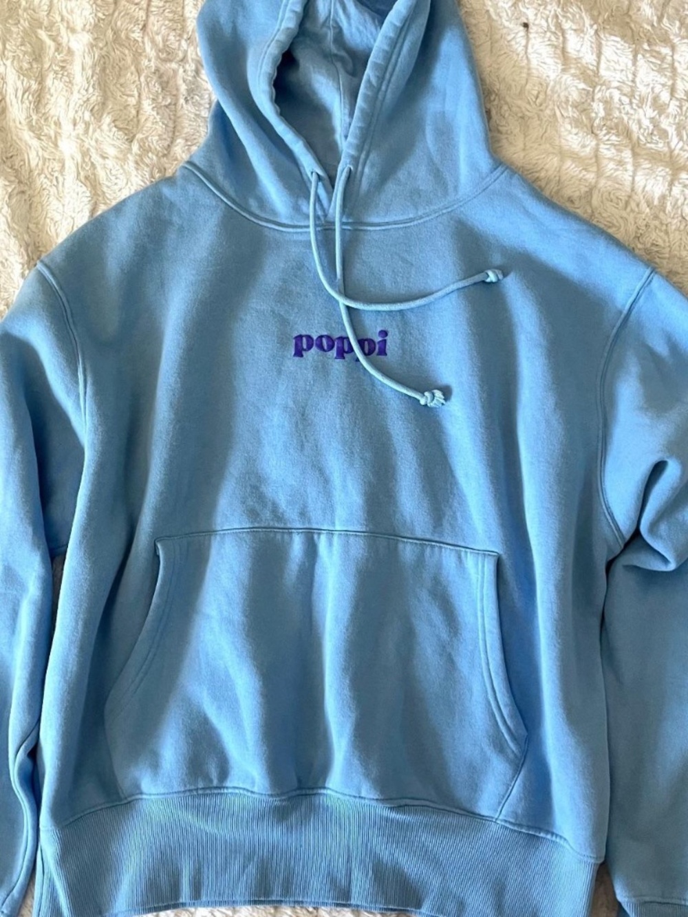 NWOT Poppi x Target Future Served Fresh Blue Pullover Hoodie XXL